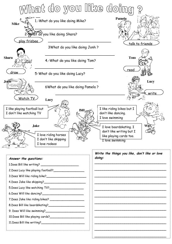 Like want exercises. Упражнения like doing. задание на like doing. like doing something упражнения. i like doing задания.