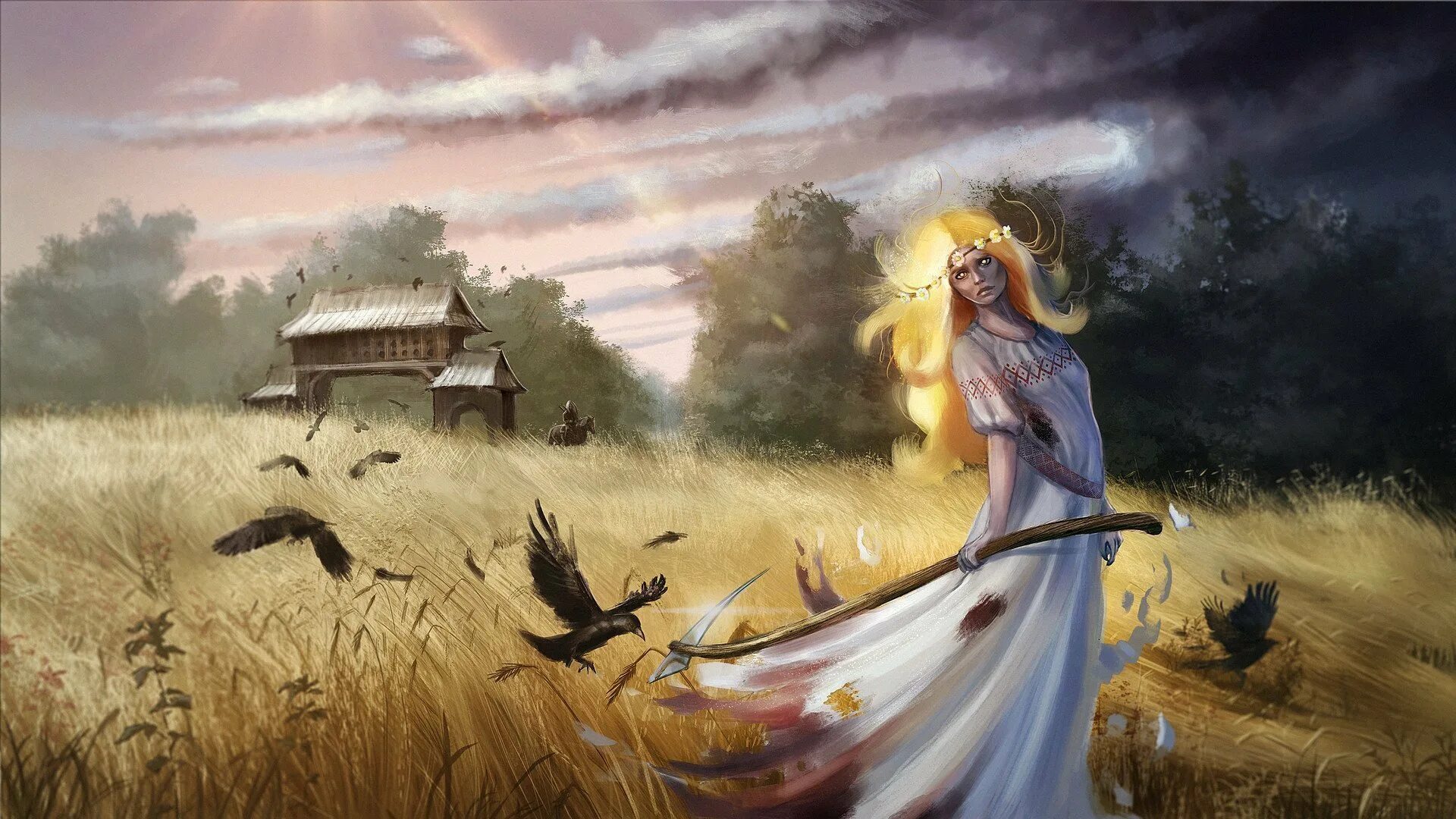 берегиня шишкин славянская богиня. славянская мифология арты. мара полуденница. славянская мифология арты. славянская мифология by irdeorum.