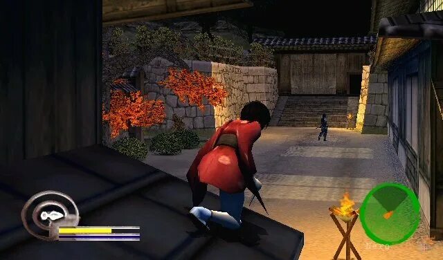 Игра красный ниндзя. Red Ninja ps2. Red Ninja: end of Honor. Игра рыжий ниндзя. Игра на плейстейшен 2 про ниндзя.