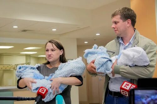 В москве родилась четверня