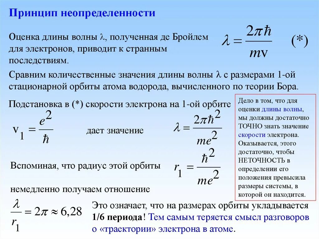 Радиус стационарных орбит. Длина волны де Бройля для электрона. Длина волны Бройля. Волна де Бройля формула для электрона. Длина волны де Бройля атома.