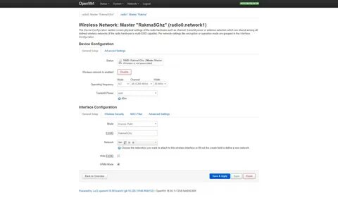 Openwrt wifi