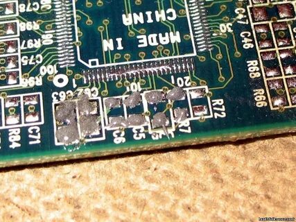 Пайка smd
