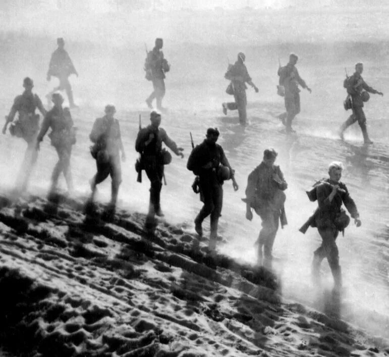 Солдаты шли дорогами войны
