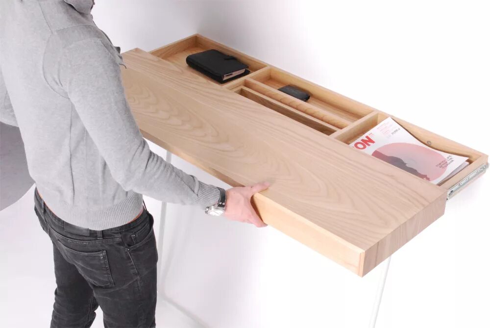Полки со скрытым крепежом. Потайной крепеж для полок. Стол с потайными ящиками. Крепёж для полки на стену. Деревянная полка скрытого монтажа.