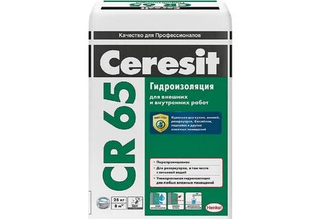 Гидроизоляция церезит ср65