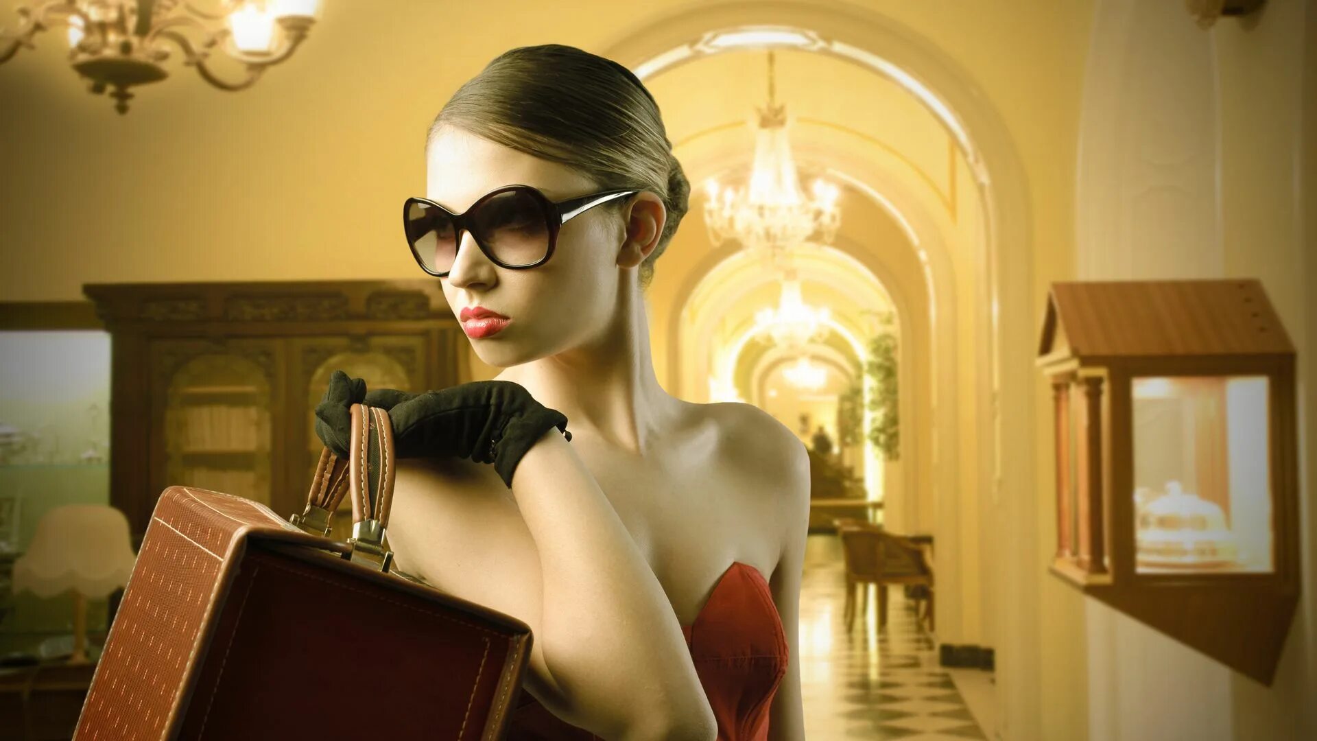 интеллигентная девушка