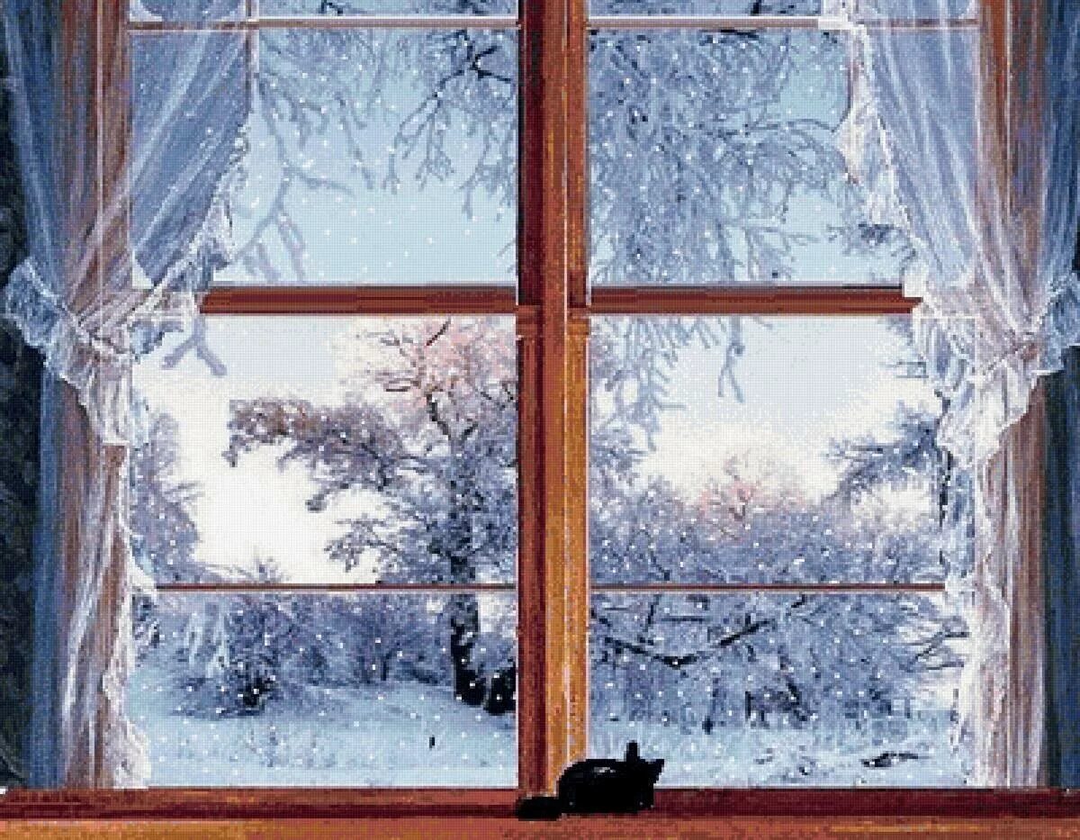 Warm windows. Зимнее окно. Окно с зимним пейзажем. Зимний вид из окна. Снег за окном.