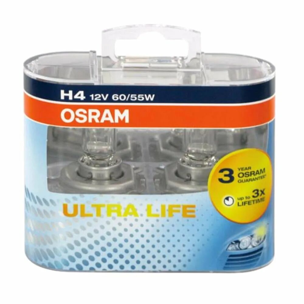 Лампы osram сайт. Osram ultra life 12v h4 60/55w. osram h4 12 60/55 ultra life. лампа osram h4 12v ultra life 2шт. osram ultra life h4 2 шт.