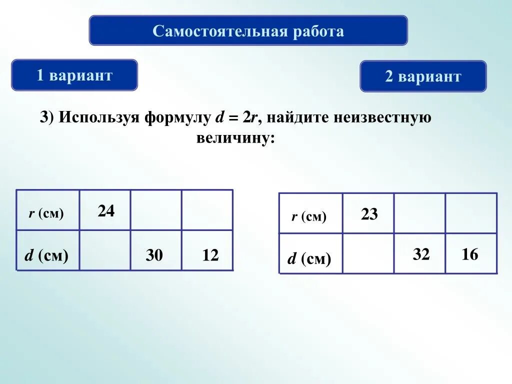 Вычислите неизвестную величину. Найти неизвестную величину. используя формулу d 2r найдите неизвестную величину. используя формулу найдите неизвестную величину самостоятельная. формула как найти одну неизвестную величину.