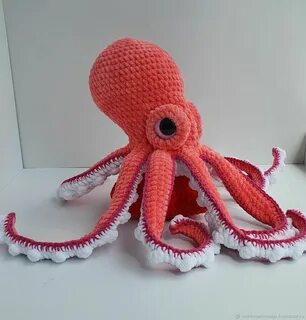 Осьминожка из ротанга для начинающих