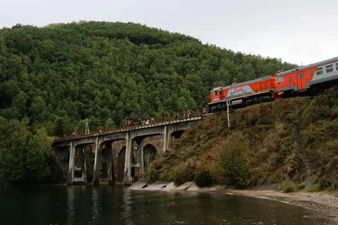 Дорога через байкал