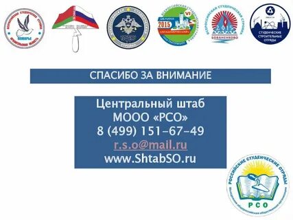 Общественная организация российские студенческие отряды