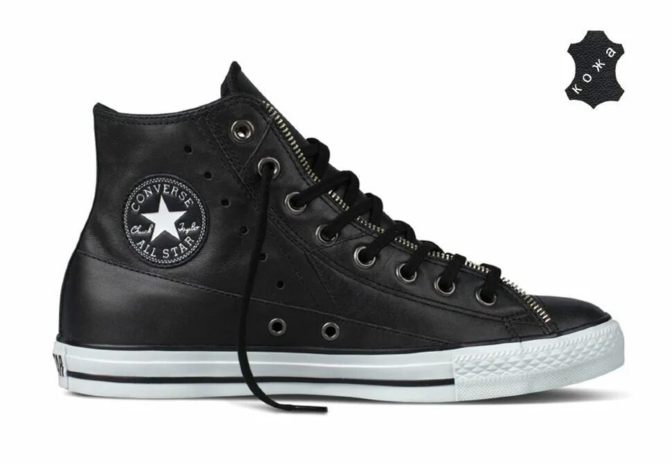 Кожаные кеды. Converse 1s581 Black. Кеды Converse Chuck Taylor all Star Leather. Converse Chuck Taylor all Star кожа. Converse Chuck Taylor кожа.