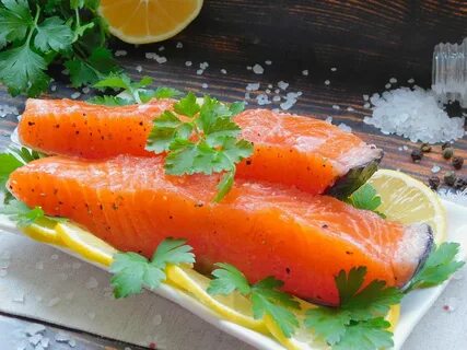 Засолка красной рыбы форель