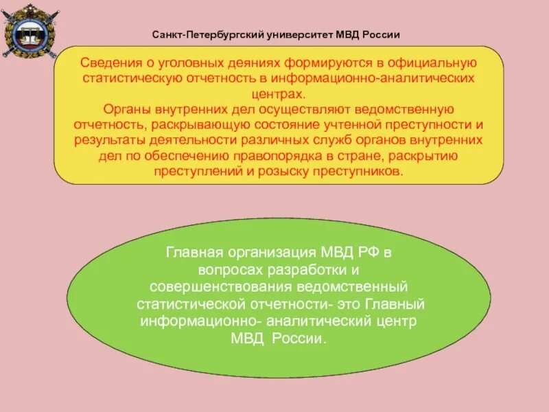 Виды статистической отчетности органов внутренних дел.. Статистическая отчетность преступности. Ведомственная статистика отчётности ОВД. Статистическая отчетность МВД.