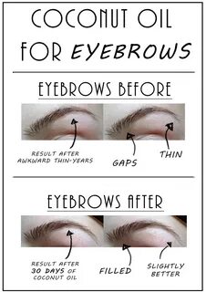 26+ Coconut Oil Eyebrow Growth Before And After Images - Eyebrow Ideas.