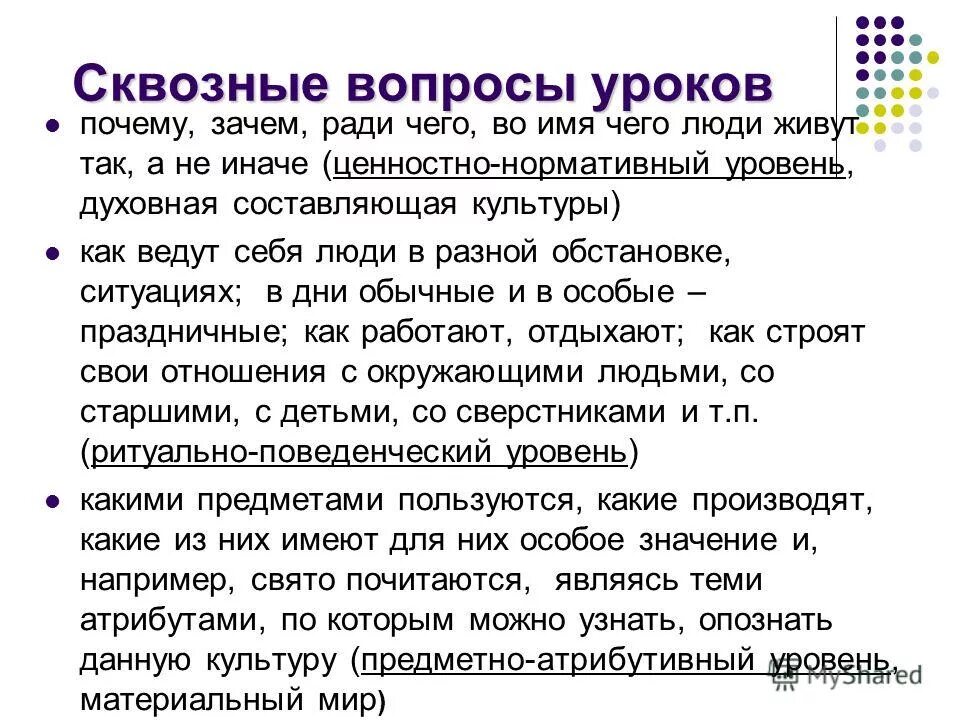 вопросы на уроках математики