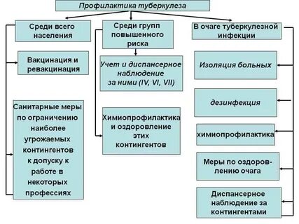 Основные виды профилактики