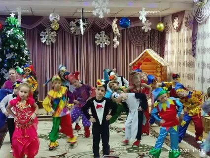 Праздники новый год в садах