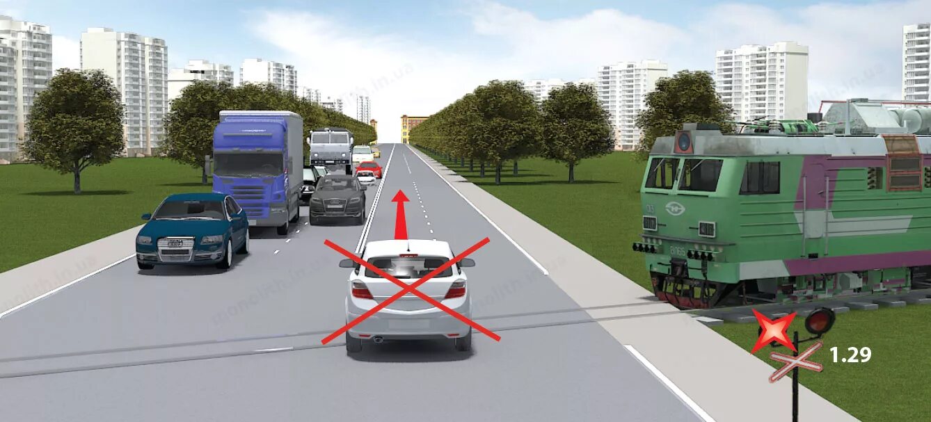 При наличии препятствия. Железнодорожный переезд. Нерегулируемый Железнодорожный переезд. Движение через железнодорожные. Движение через ЖД пути.