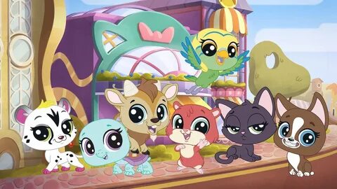 LITTLEST PET SHOP Большая кошачья игровая площадка LPS E2127.