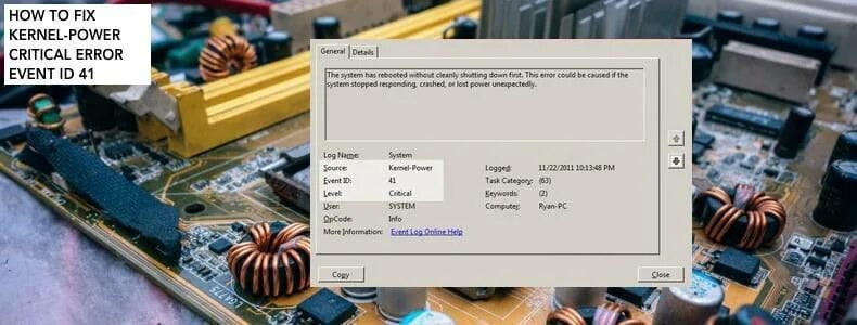 Ошибка kernel power 41 63. Kernel power 41. ошибка kernel power 41. kernel power 41 причины ошибки windows 10. код события 41 windows 10.