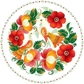 Русско народные цветы