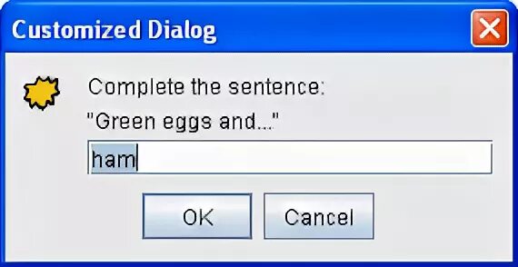 Input request. Html Custom dialog. Dialog input field.