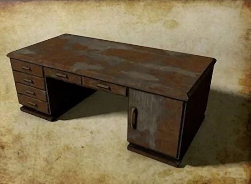Столик приложения. Советский письменный стол. Старый Советский стол. Стол письменный 3d. Компьютерный стол для 3d Max.