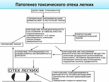 Отеки при интоксикации