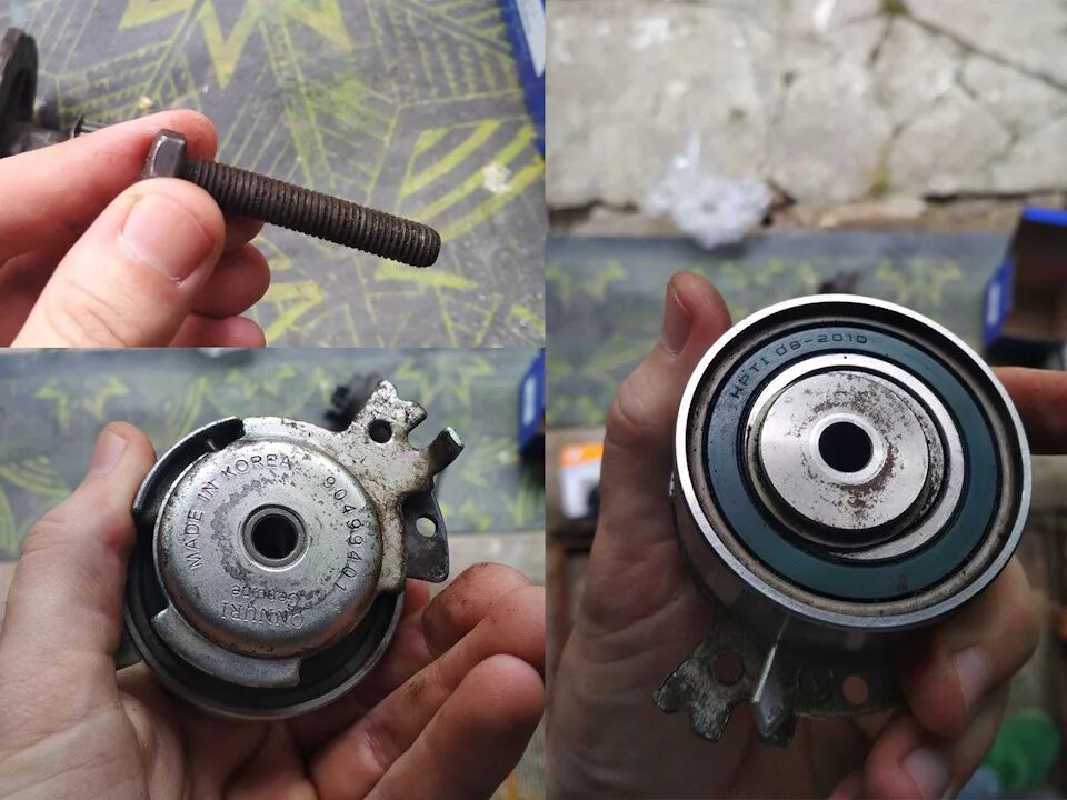 Замена ремня ГРМ Авео 1.6 F16D3 - Chevrolet Aveo Sedan (1G), 1,6 л, 2007 года пл