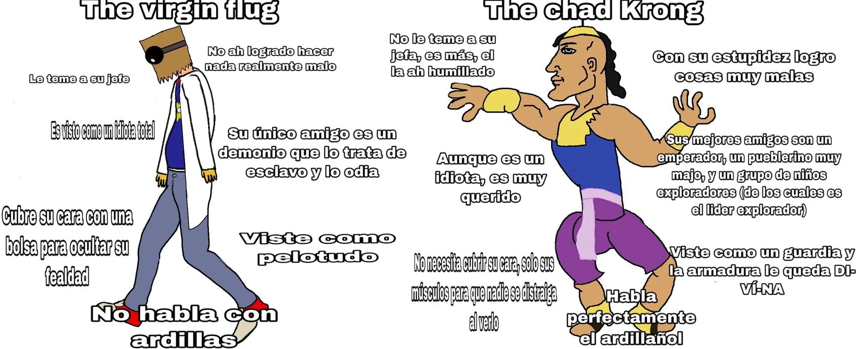 Virgin vs Chad. Giga Chad and Virgin. Кронк гигачад. Chads гига чады.