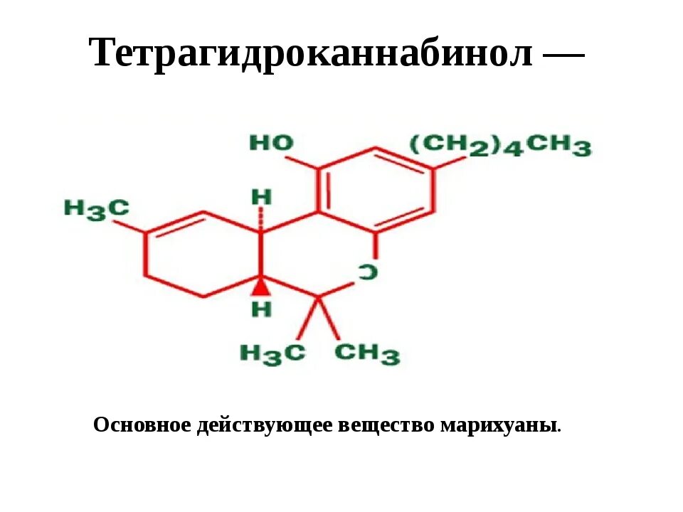 Тетрагидроканнабинол формула структурная. Химическая формула ТГК. Химический состав каннабиса. ТГК структурная формула.