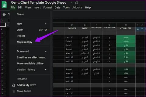 Project tracking