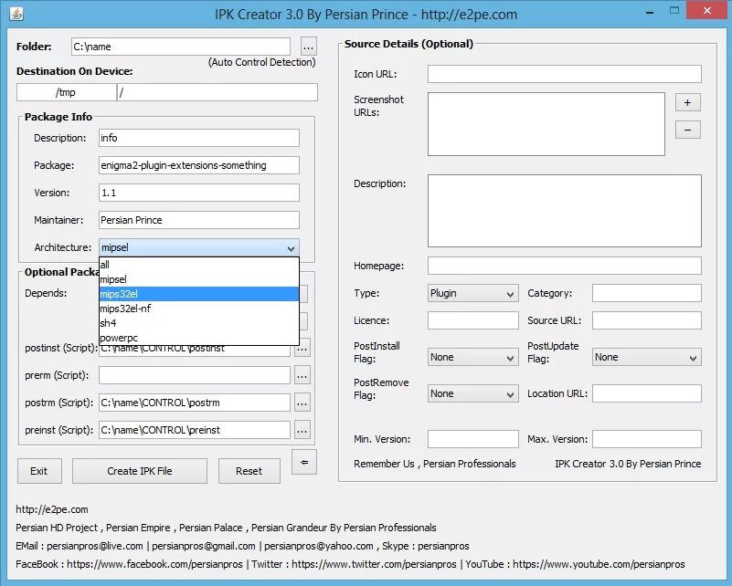 Study ipk74 ru. Packager. IPK- 01-003. IPK. Destination device.