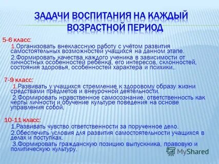 Задача каждого учителя