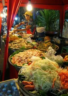 Thai food bubble