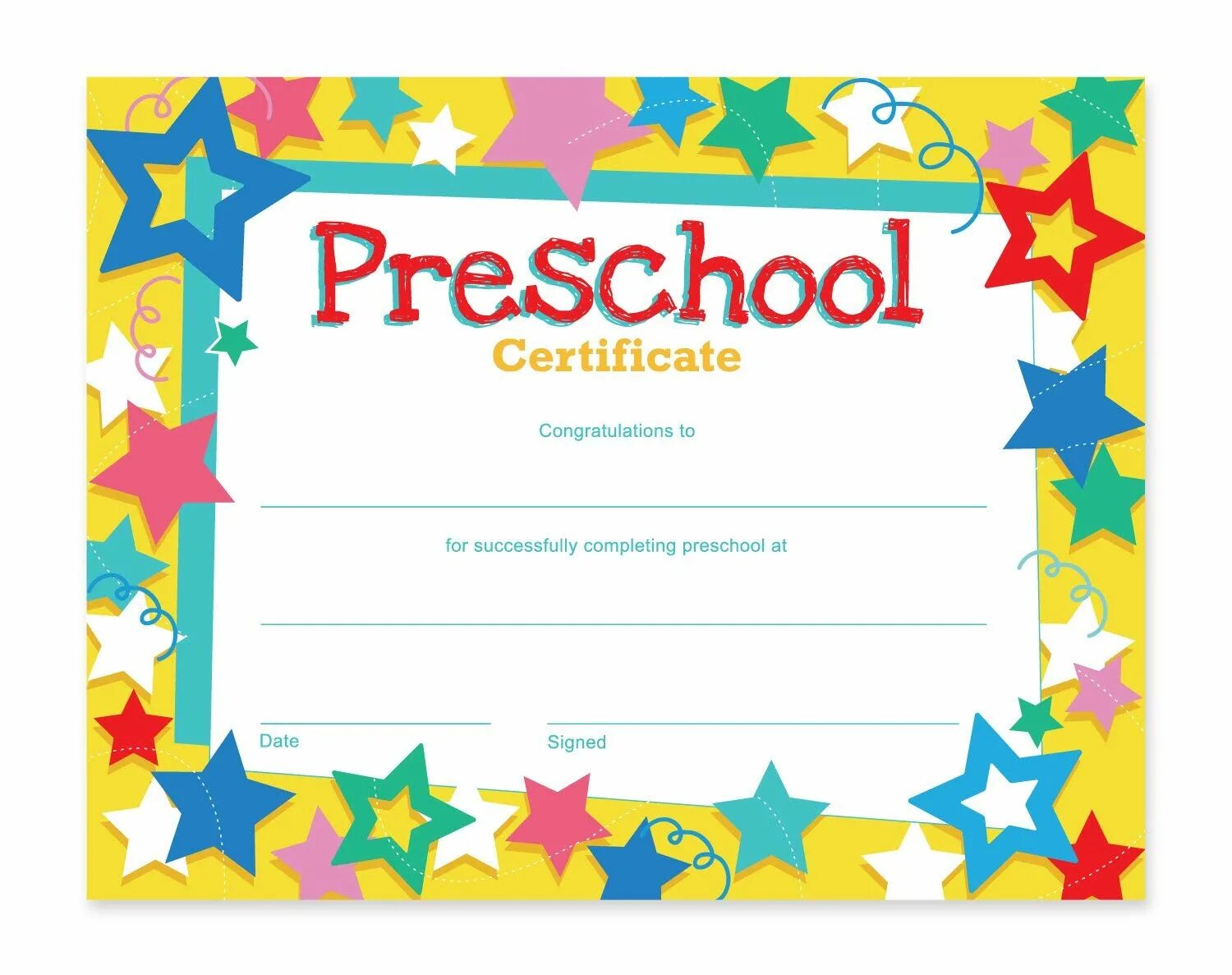 Preschool Certificate. Certificate for School. Certificate School Kids. Childhood Certificate.