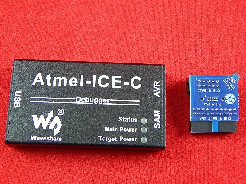Atmel ice. Программатор внутрисхемный. atatmel-ice.