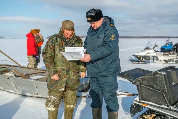 Браконьеры на Рыбинском водохранилище.