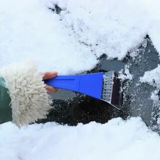 Скребок для льда и снега