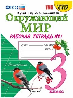 Окружающий мир рабочие тетради 1 класс 2024