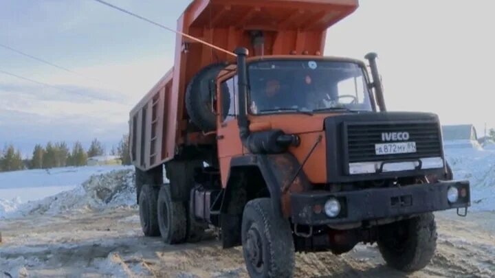 Водитель приморский край самосвала