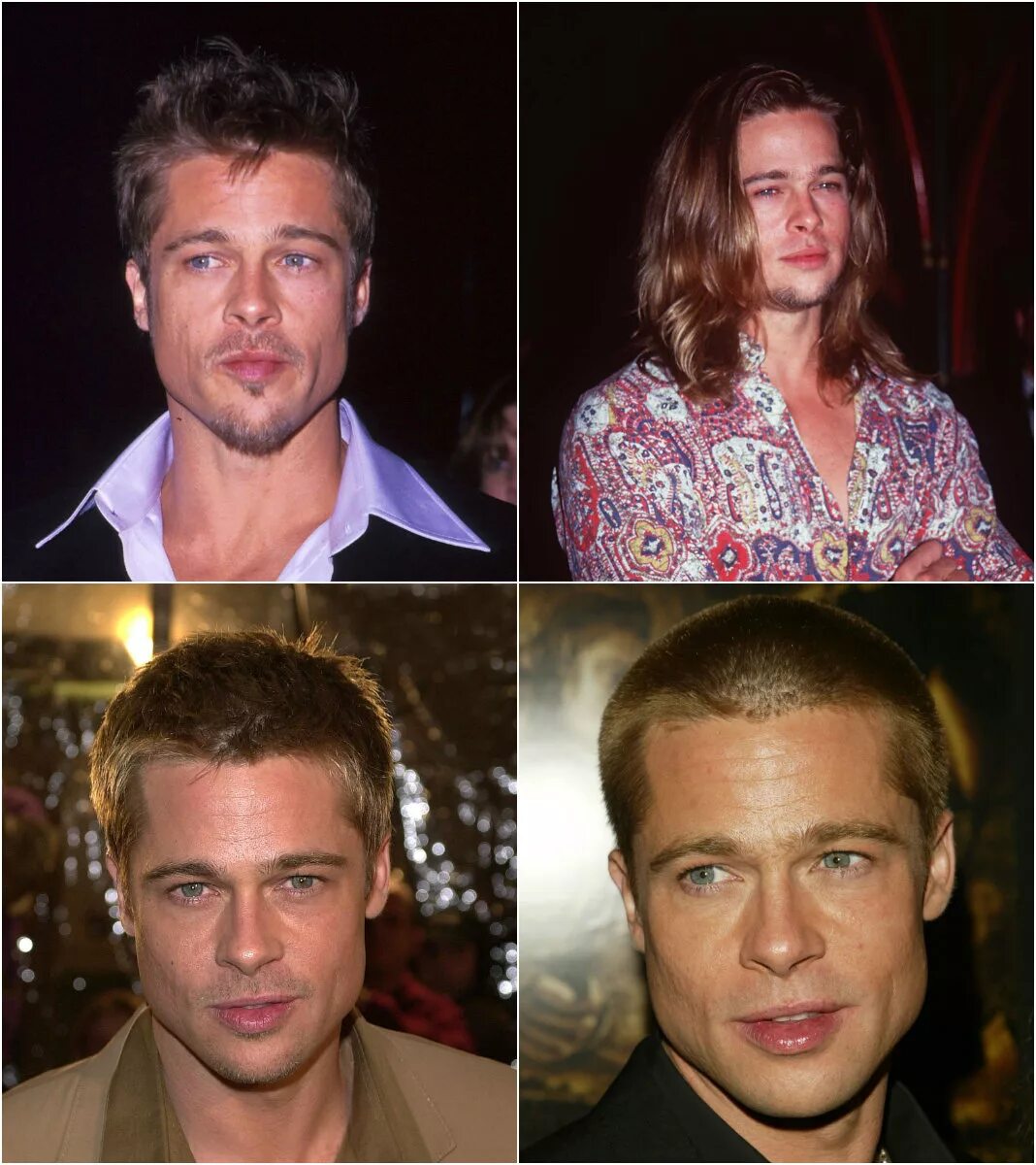 брэд питт похож. дикий дерсуий как пуля резкий. мужское каре хью джекман. парень с буйной светлой шевелюрой.