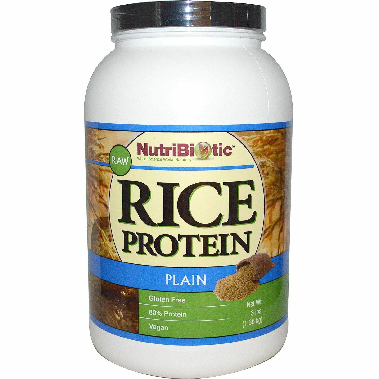 Рисовый протеин. Рисовый белок купить.