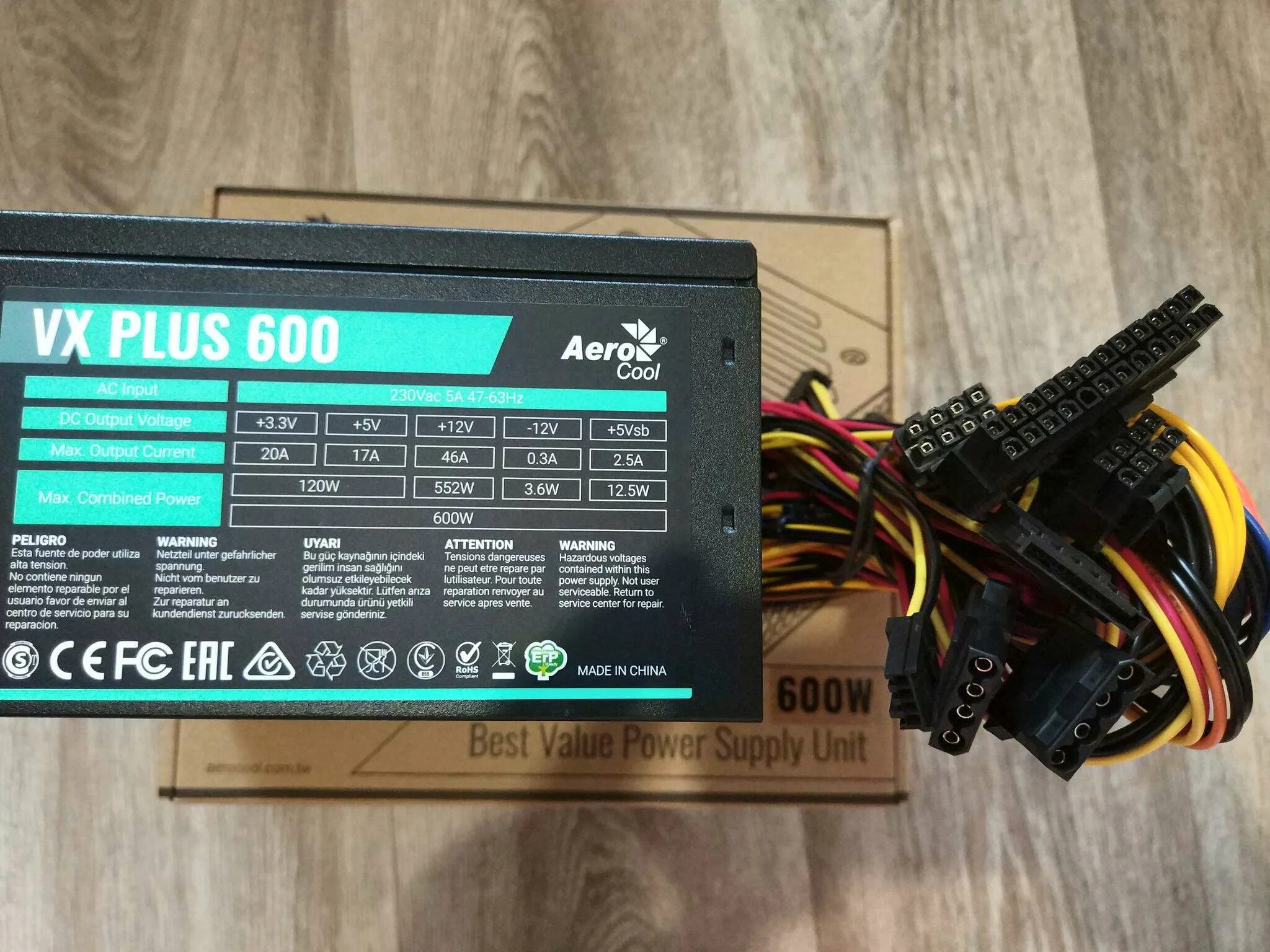 Блок питания AEROCOOL VX Plus 600w. Блок питания AEROCOOL VX Plus 600w [VX-600 Plus]. Блок питания AEROCOOL VX-600 Plus. Блок питания для компьютера AEROCOOL VX-600 Plus.