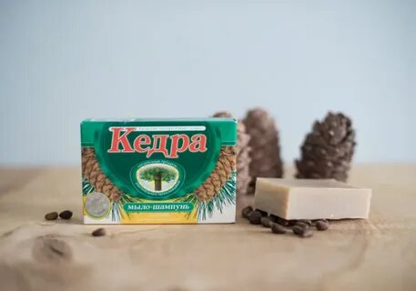 Мыло с маслом кедра