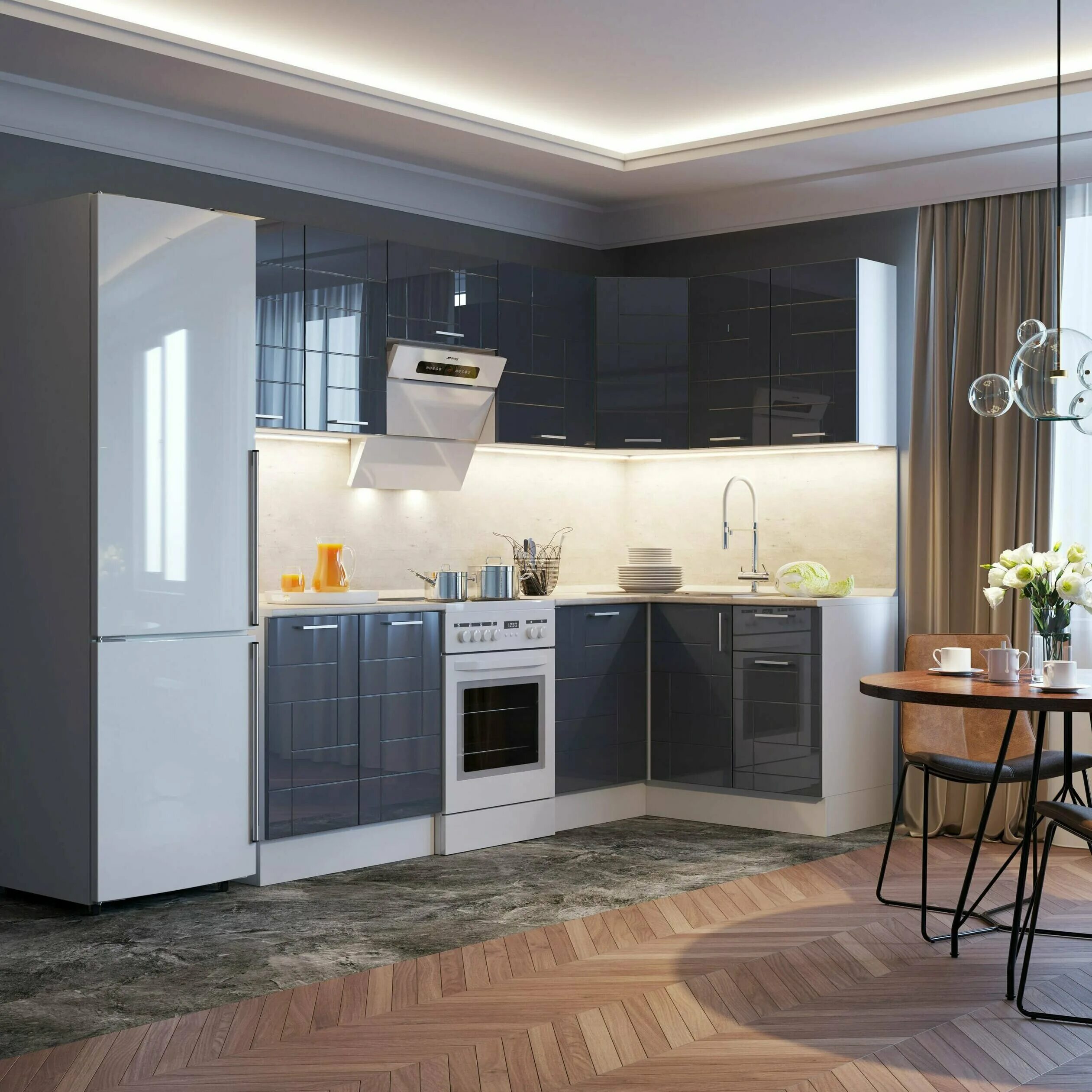 кухня на ножках. модульная кухня бруклин оби. модульная кухня неаполь в оби. кухня кантри obi. оби кухни модульные.