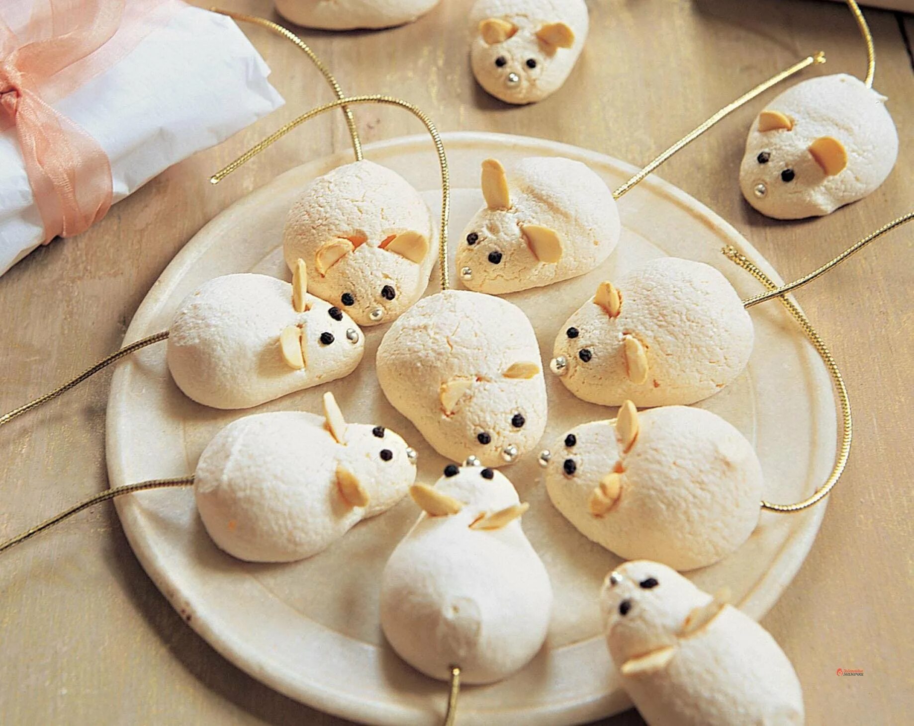 Цыплята из зефира